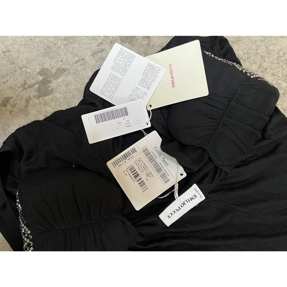 Emilio Pucci NWT padded shoulder tee size IT 42 - Picture 12 of 13